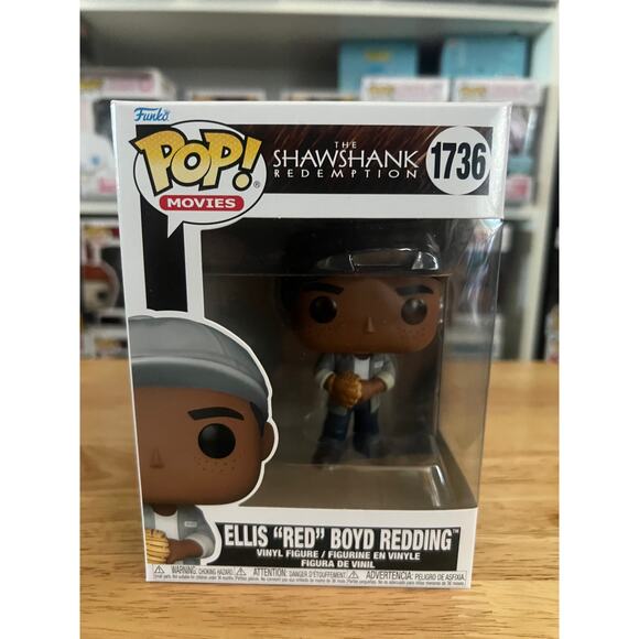 VAULTED Shawshank Redemption Ellis "Red" Boyd Redding Funko Pop #1736 Movies - Picture 1 of 6
